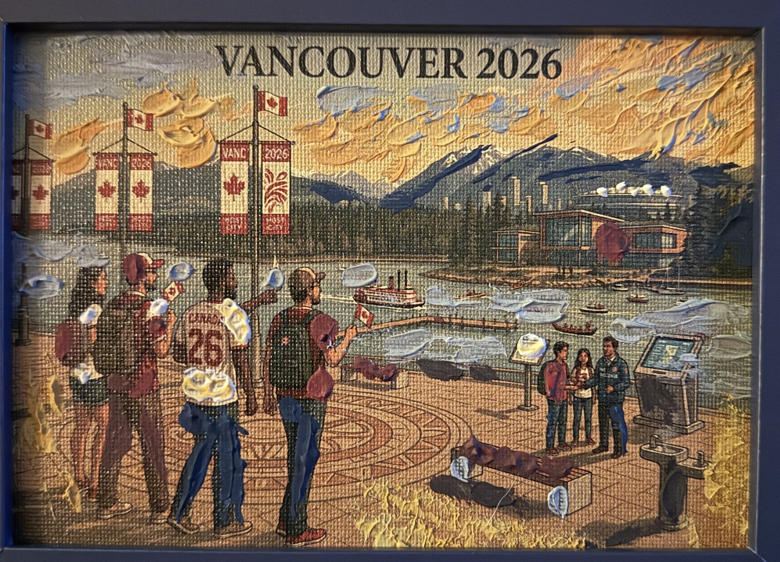 Waterfront Cheers by Pius